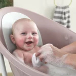 SHNUGGLE Babybadewanne, Blossom Pink, 0-12+ Monate