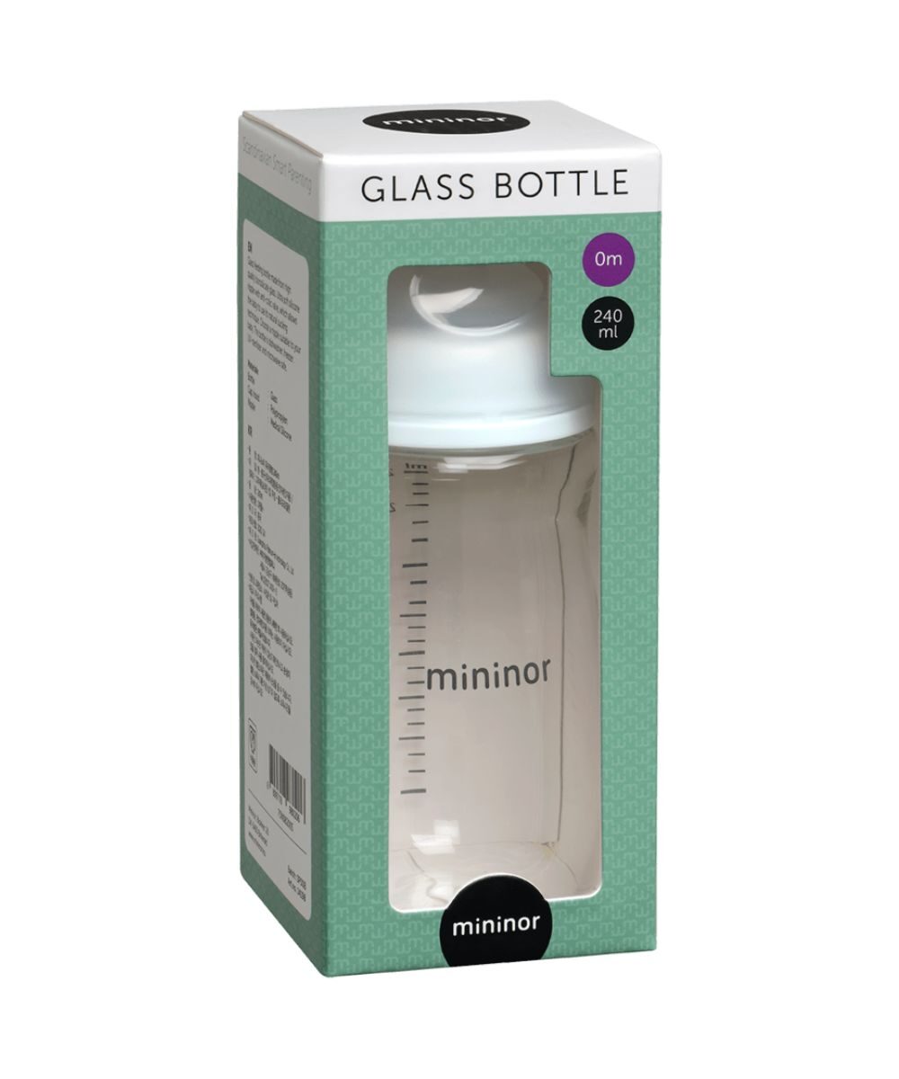 MININOR Glasflasche, 0 Monate, 240 ml,