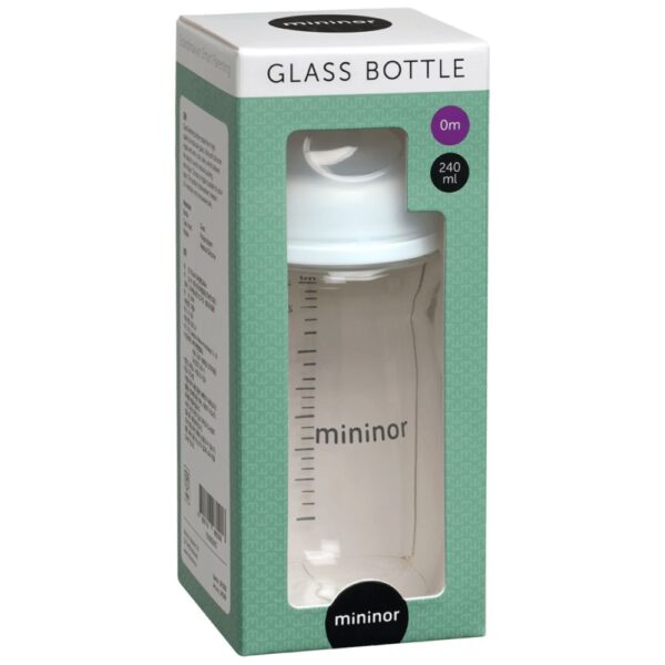 MININOR Glasflasche, 0 Monate, 240 ml,