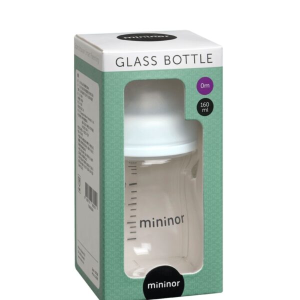 MININOR Glasflasche, 0 Monate, 160 ml